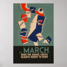 March Reading Program Vintage
