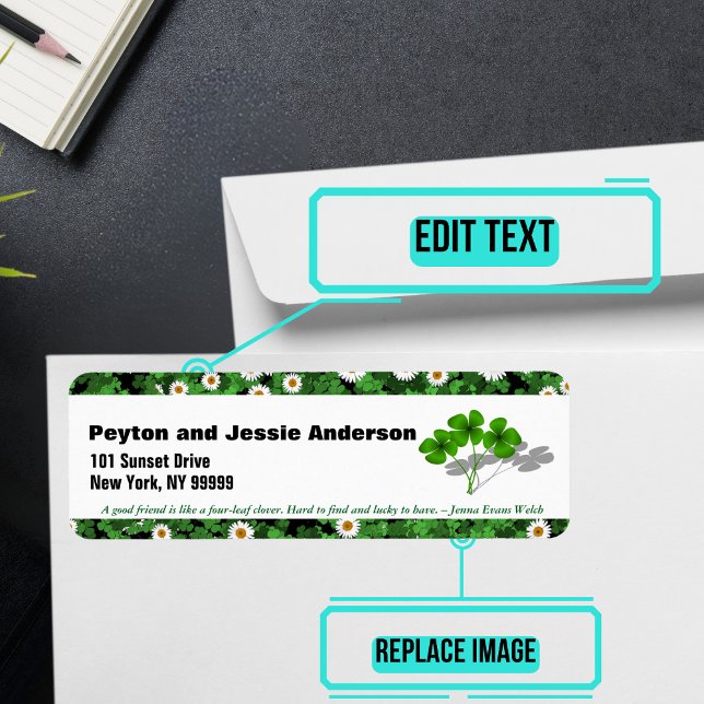 March Themed Personalized Address Label (Please enjoy our mailing labels. There is one for every month.)