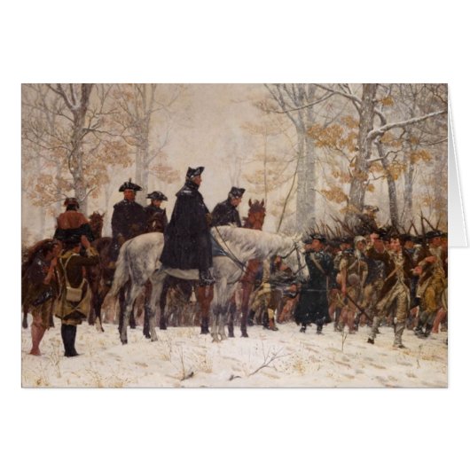March to Valley Forge - William Trego (1883) (Front Horizontal)