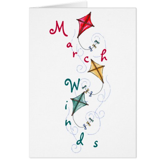 March Winds - Card (Front)