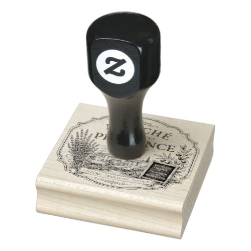 marché de provence rubber stamp