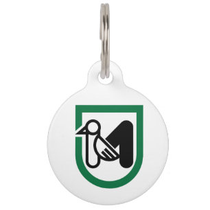 Marche (Region of Italy) flag Pet ID Tag