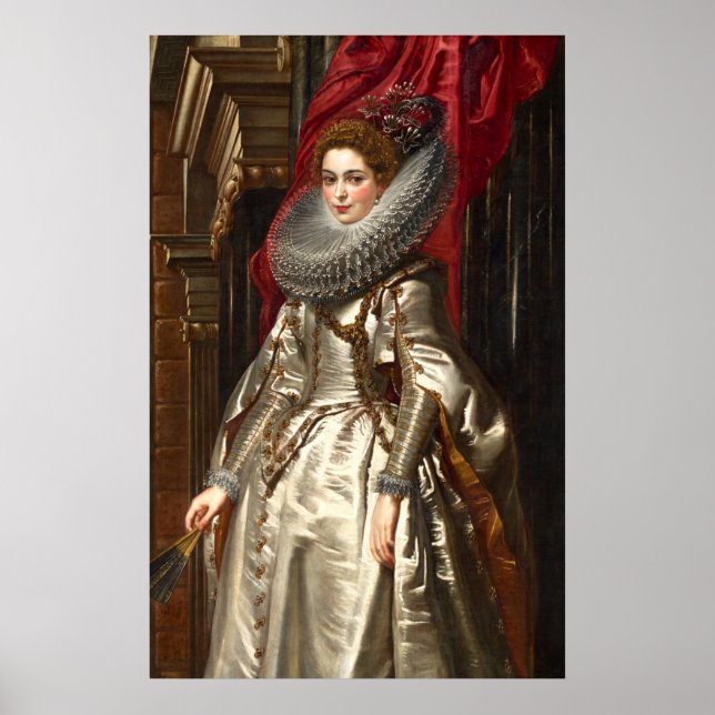 Marchesa Brigida Spinola Doria - Rubens Fine Art Poster (Front)