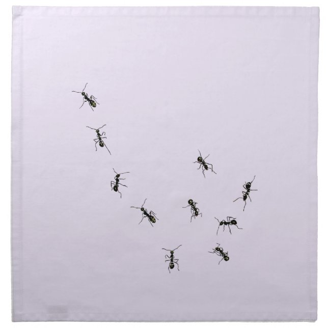 marching ants cloth napkin (Front)