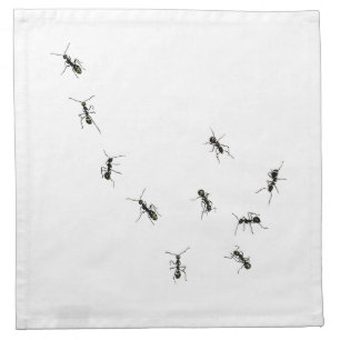 marching ants napkin
