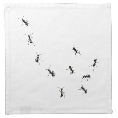 marching ants napkin