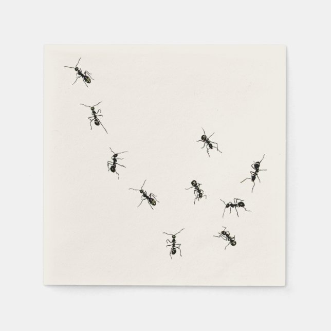 marching ants paper napkins (Front)