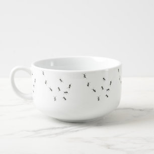 marching ants soup mug