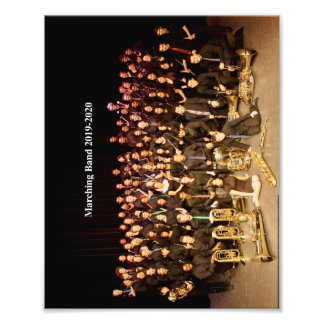 Marching Band 2019-2020 Photo Print