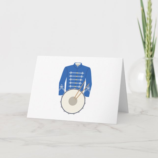 Marching Band Card (Front)