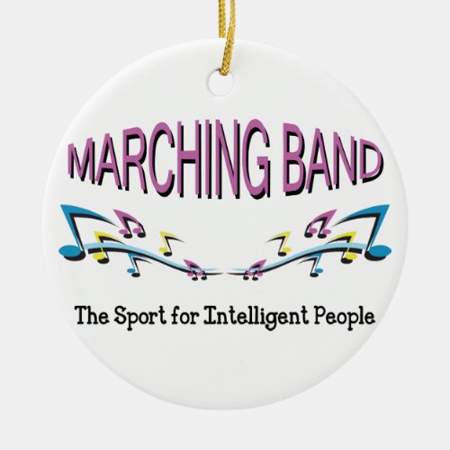 Marching Band Ceramic Ornament