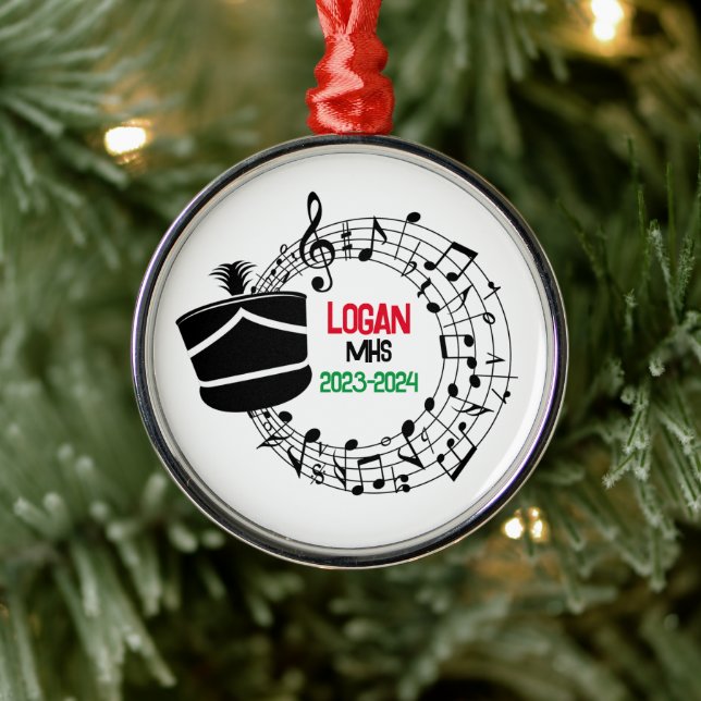 Marching Band Christmas Ornament (Tree)