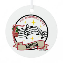 Marching Band Christmas Ornament
