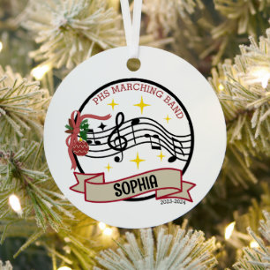 Marching Band Christmas Ornament