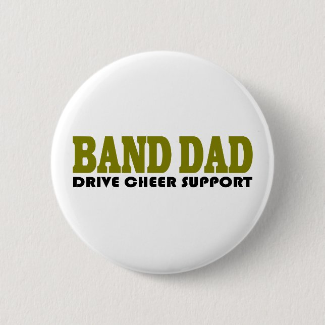 Marching Band Dad Suppport Button (Front)