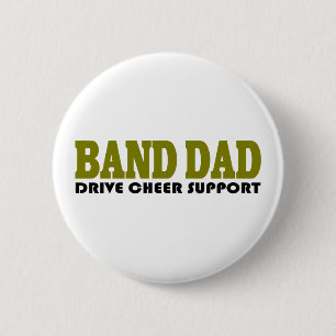 Marching Band Dad Suppport Button