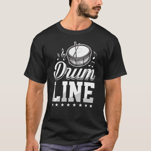 Marching Band Drum Corps Drumline Mom T_Shirt