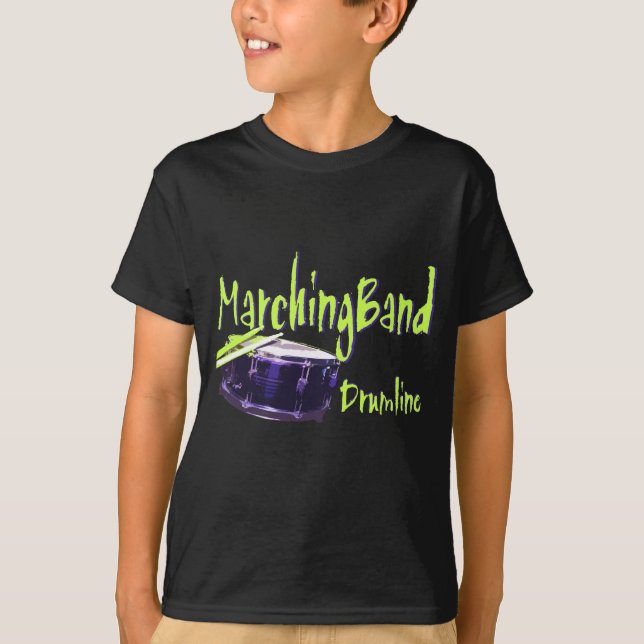 Marching Band Drumline T-Shirt (Front)