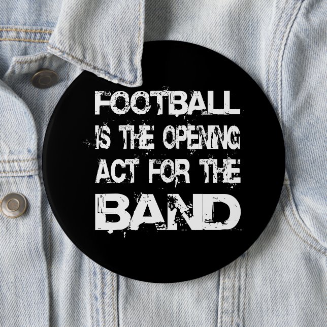 Marching Band Football Opening Act For The Band Button (In Situ)