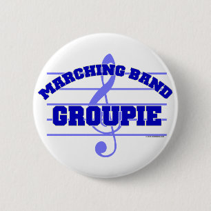 Marching Band Groupie Button