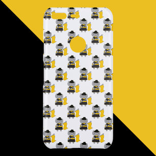 Marching Band Guard Cat Holding Yellow Flag  Uncommon Google Pixel Case