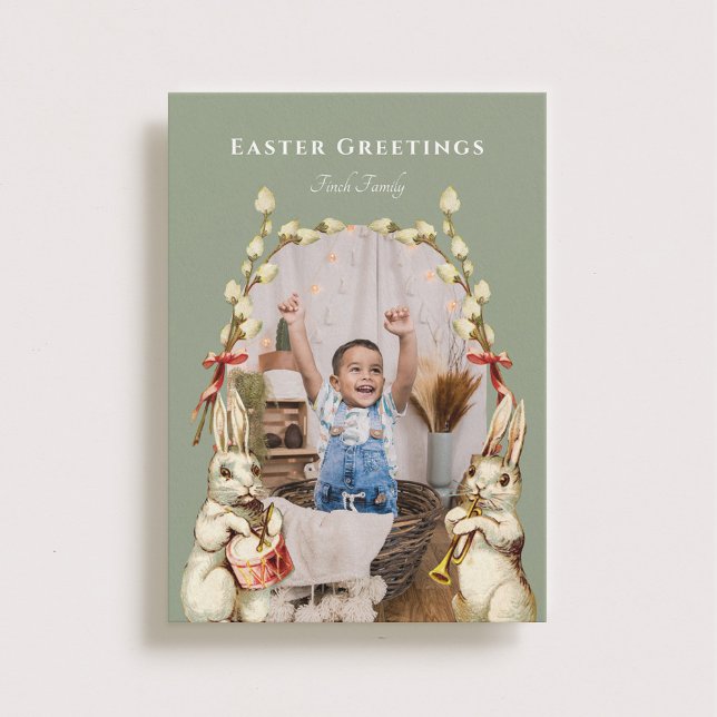 Marching Band Happy Easter Photo Card (Creator Uploaded)
