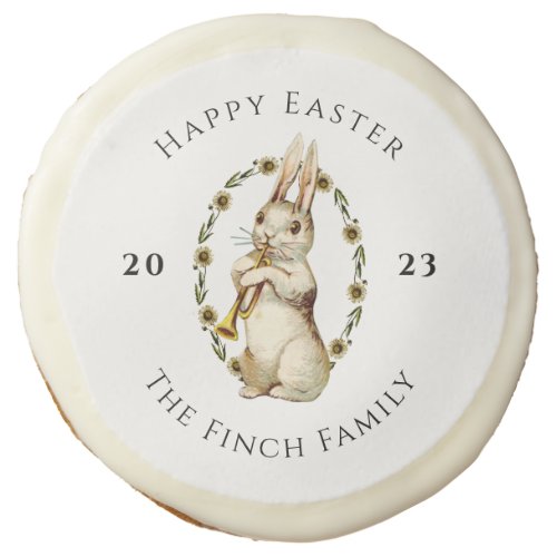 Marching Band Happy Easter Sugar Cookie