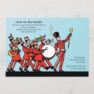 Marching Band Invitation