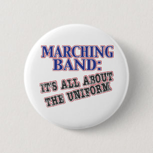 Marching Band Is All About The Uniform Button