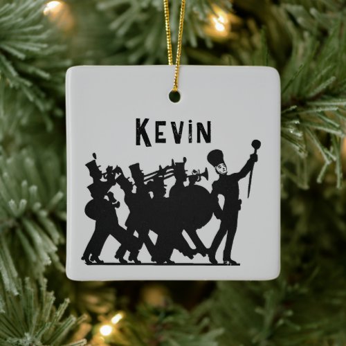 Marching Band Member Christmas Ornament