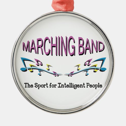 MARCHING BAND METAL ORNAMENT