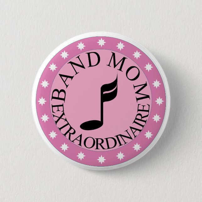 Marching Band Mom Button (Front)
