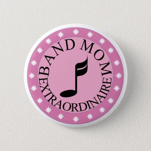 Marching Band Mom Button