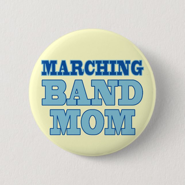 Marching Band Mom Button (Front)