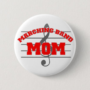 Marching Band Mom button