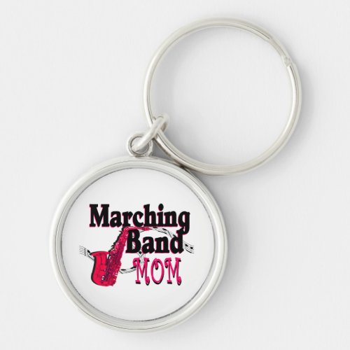 Marching Band Mom Saxophone Keychain