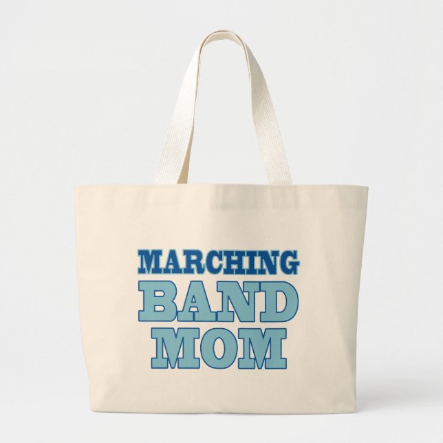 Marching Band Mom Tote Bag (Front)