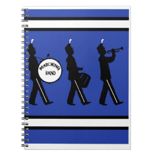 Marching Band notebook ,Copyright Karen J Williams