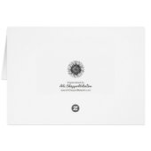 Marching band of animals cards (Back Horizontal)