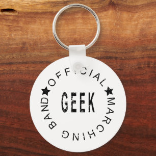 Marching Band Official Geek Keychain