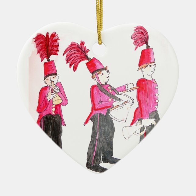 Marching Band Ornament (Front)