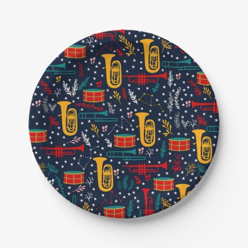 Marching Band Paper Plates