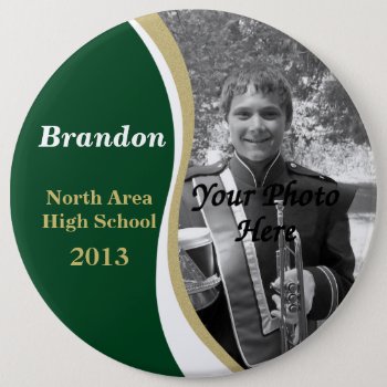 Marching Band Photo Pinback Button by hamitup at Zazzle