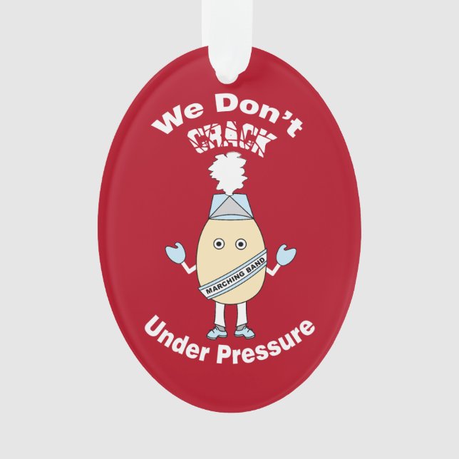 Marching Band Pressure Ornament (Front)