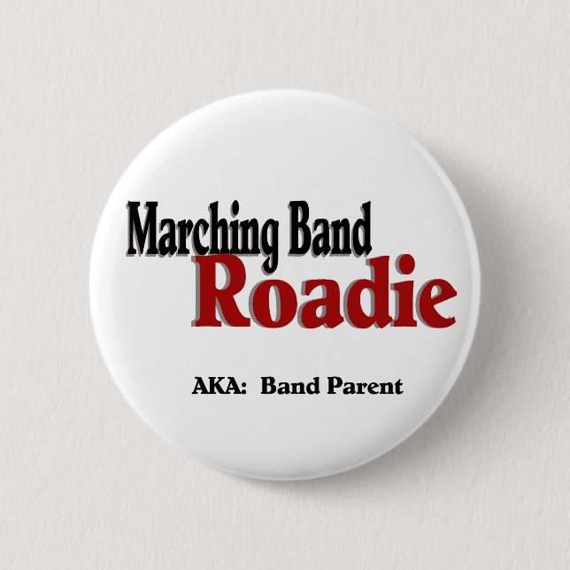 Marching Band Roadie Button (Front)