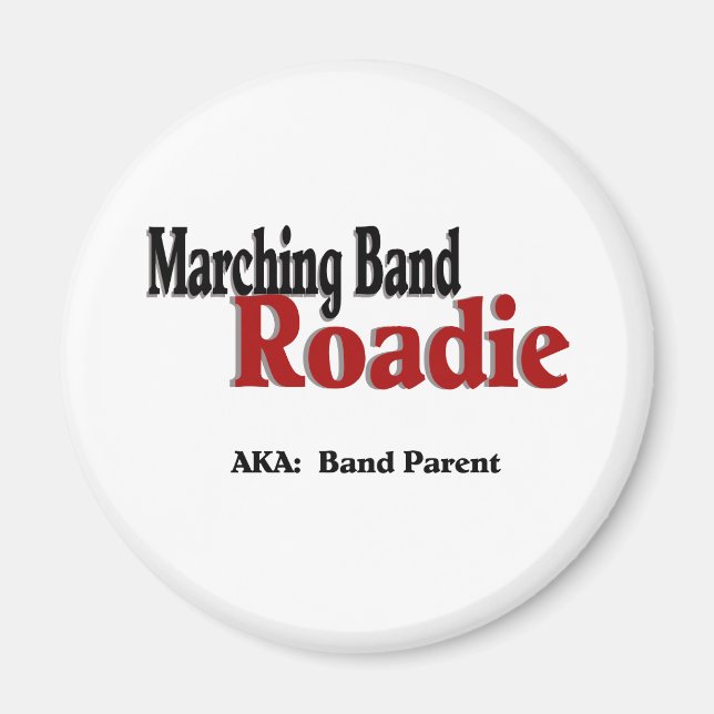 Marching Band Roadie Magnet (Front)