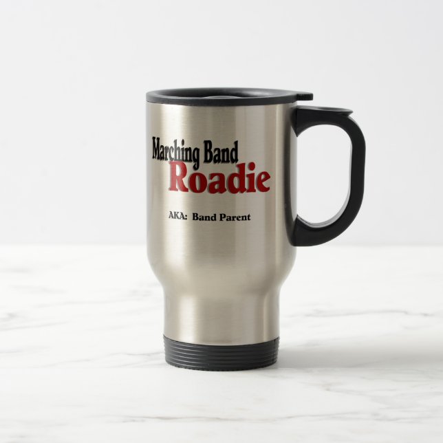 Marching Band Roadie Travel Mug (Right)