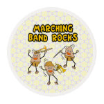 Marching Band Rocks Edible Frosting Rounds