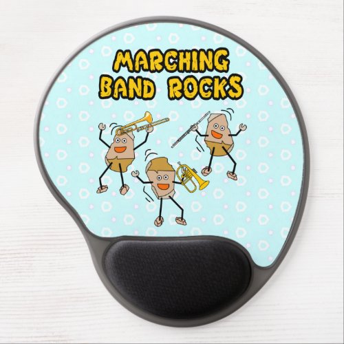 Marching Band Rocks Gel Mouse Pad