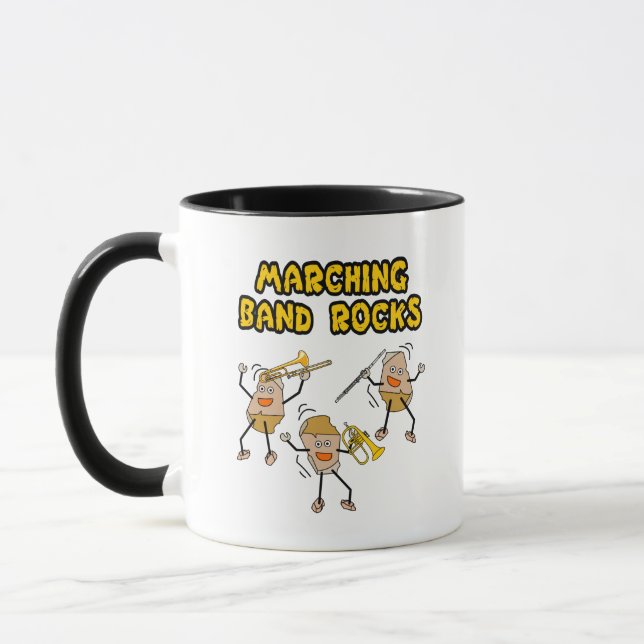 Marching Band Rocks Mug (Left)